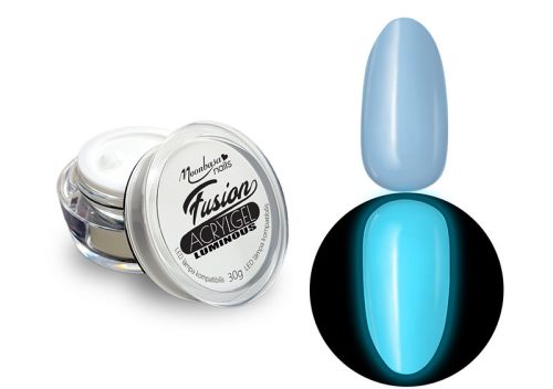 Fusion Acrylgel Luminous tégelyes 30g #024 Kék