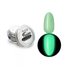 Fusion Acrylgel Luminous im Tiegel 30g #025grün