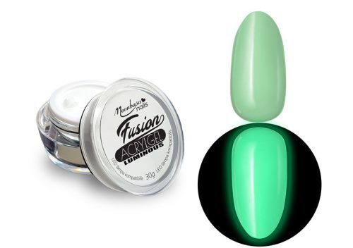 Fusion Acrylgel Luminous tégelyes 30g #025 Zöld
