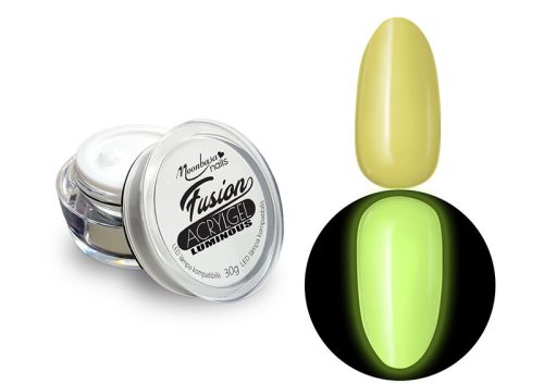 Fusion Acrylgel Luminous tégelyes 30g #026 Sárga