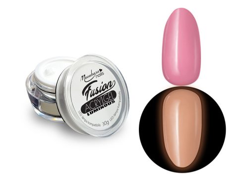 Fusion Acrylgel Luminous tégelyes 30g #027 Pink