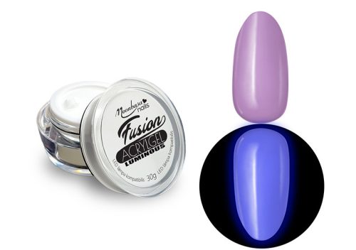 Fusion Acrylgel Luminous tégelyes 30g #028 Lila