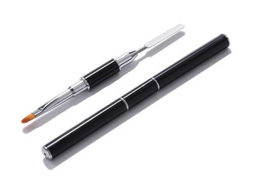 Zselé ecset spatulával  Z030 Fekete