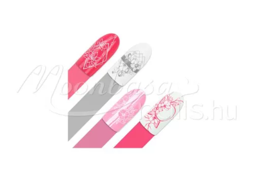 Stempelplatte – Moyra  #93 Blossometry 2