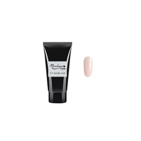   Fusion Acrylgel in der Tube 30ml #053 Transparent pink mit Glitzerpartikeln Hema frei
