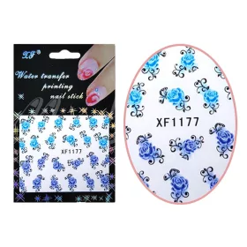 Acryl Effekt Aufkleber  XF1177 Eisblumen