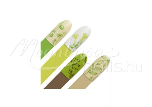 Stempelplatte – Moyra  #97 Green leaves 2