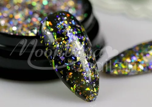 Glitter Pfau  #06 Türkis