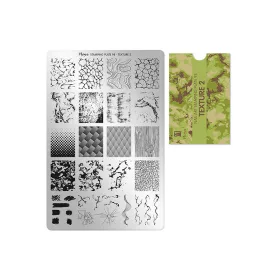 Stempelplatte – Moyra  #98 Textur 2