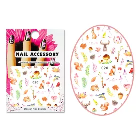 Selbstklebende Nagelsticker  EB020 