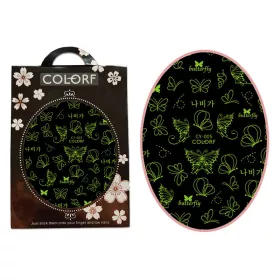 Selbstklebende Nagelsticker – phosphoreszierend  CY 005 