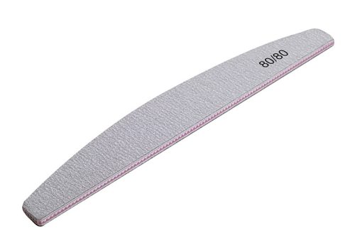 Reszelő íves 80/80 #1051 Szürke pink középpel