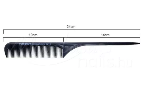 Stil Kamm mit Kunststoffnadeln, antistatisch  #219 B Schwarz