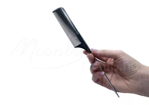 Stil Kamm mit Metallnadeln, antistatisch  #221 Schwarz