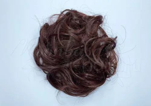 Gummiband Zopf  #A302Q5 33 Kastanienbraun