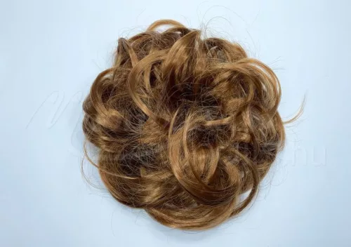 Gummiband Zopf/Haarknoten  #A302Q5 30 Haselnussbraun