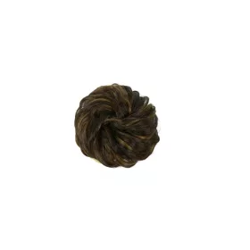 Gummiband Zopf  #A302Q5 4H27 Meliertes Naturbraun