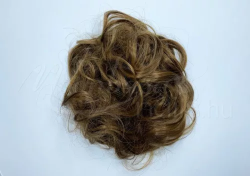 Gummiband Zopf  #A302Q5 4H27 Meliertes Naturbraun