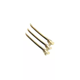 Professionelle Haarklammern 12 Stück/Packung #362 Gold