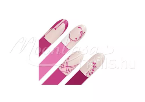 Stempelplatte – Moyra  #113 French Twist