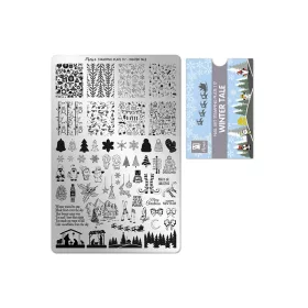 Stempelplatte – Moyra  #117 Winter tale