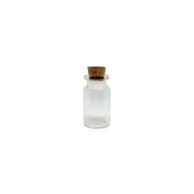Flasche mit Paraffinstopfen 10 ml  