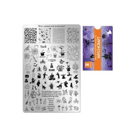 Stempelplatte – Moyra  #126 Witchcraft