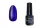 3Phasen Gellack 4ml #218 Blau mit Glitzerpartikeln in Lila