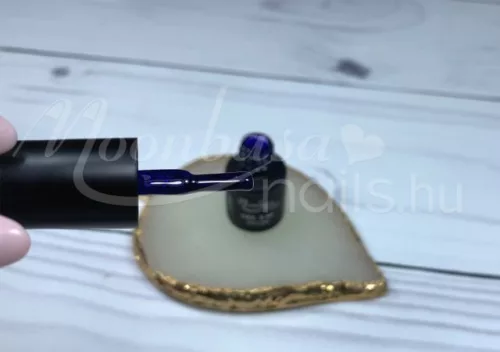 3Phasen Gellack 4ml #218 Blau mit Glitzerpartikeln in Lila