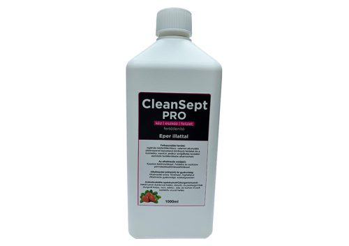 CleanSept Pro - Kéz- eszköz- és felületfertőtlenítő 1000ml  Eper illatú