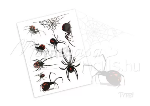 Tattoo Aufkleber  SC 847 Spinnen