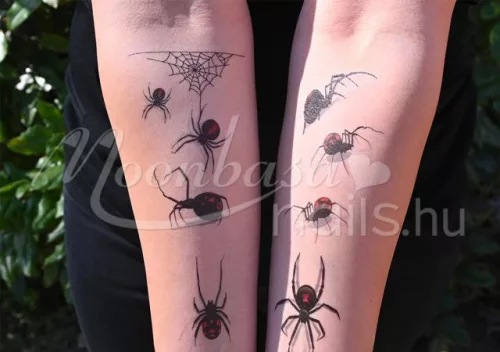 Tattoo Aufkleber  SC 847 Spinnen